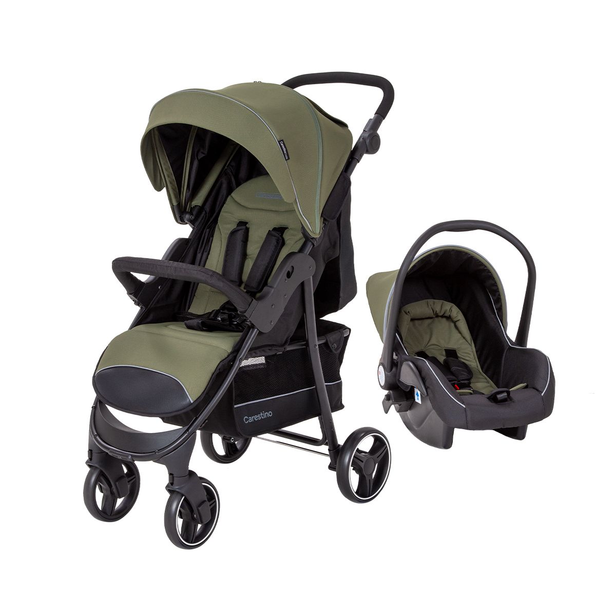 CARESTINO - Coche City Travel V3 Verde Militar