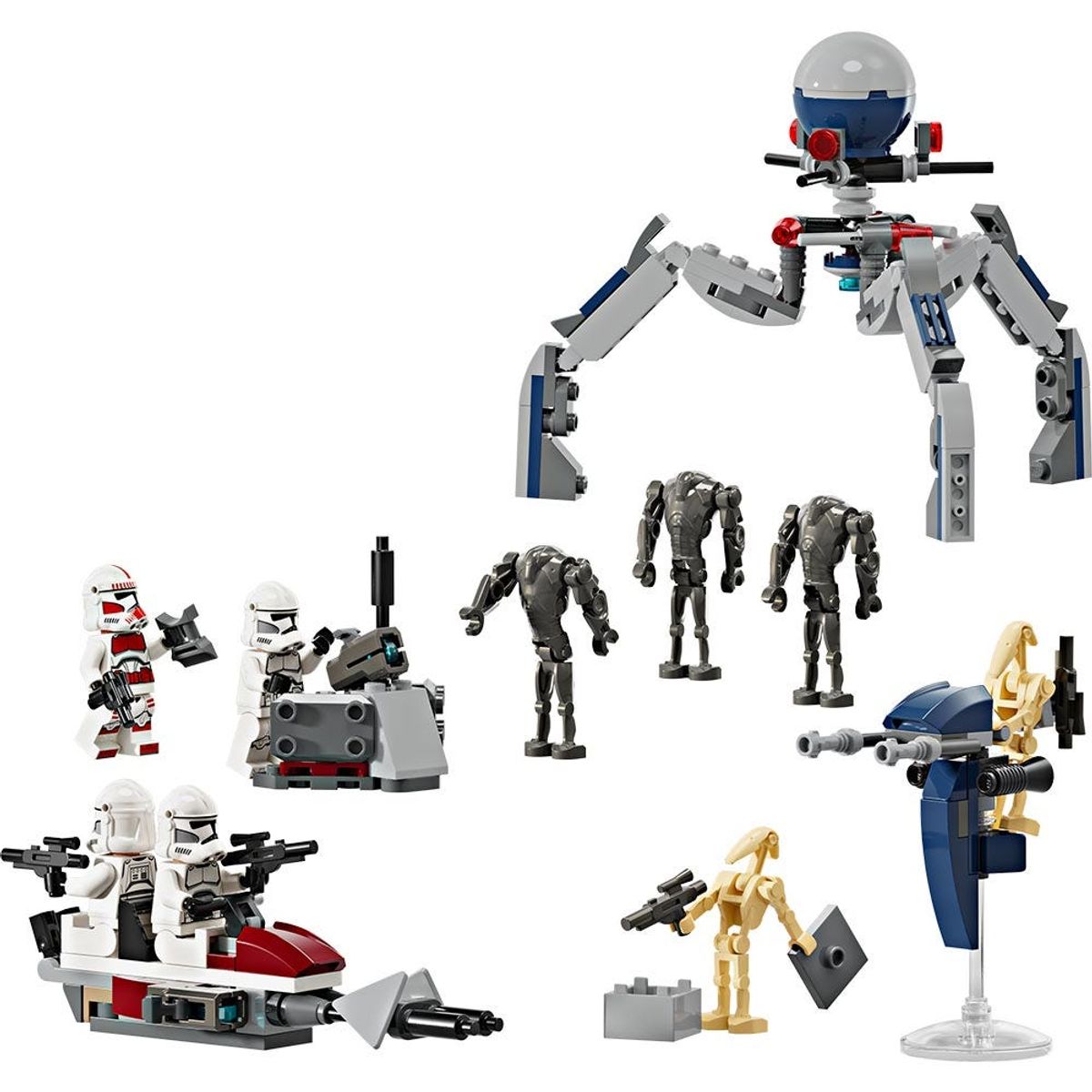 LEGO - LEGO Star Wars Pack Combate Soldado Clon y Droide de Combate