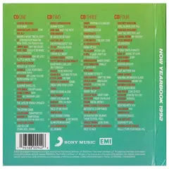 HITWAY MUSIC - NOW YEARBOOK 92 - VARIOUS 4CD DIGIPACK - CD