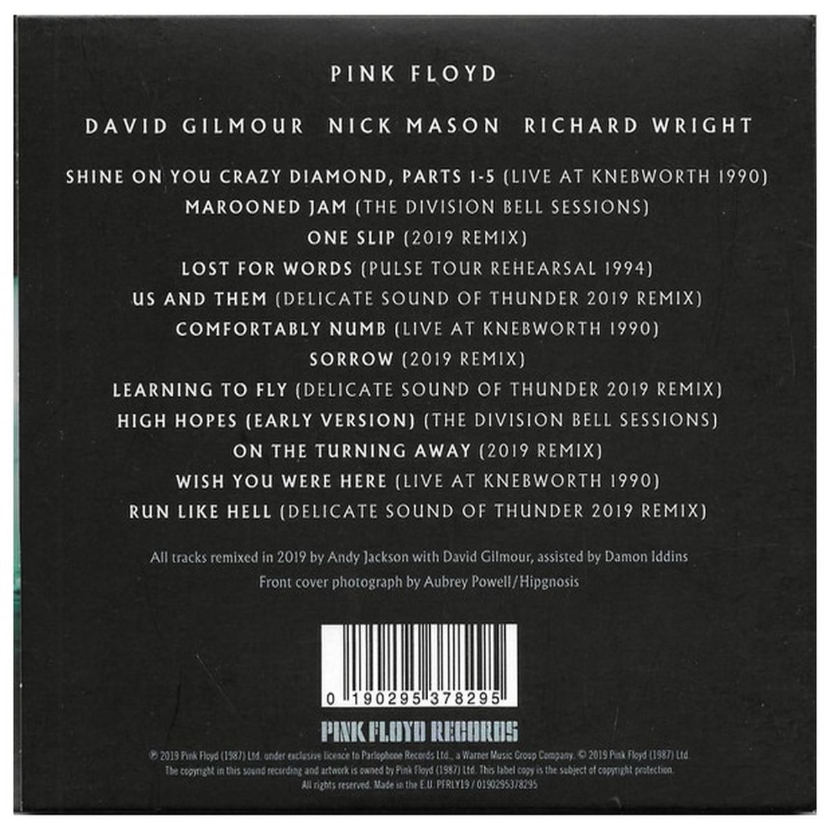 HITWAY MUSIC - PINK FLOYD - THE BEST OF THE LATER YEARS - CD