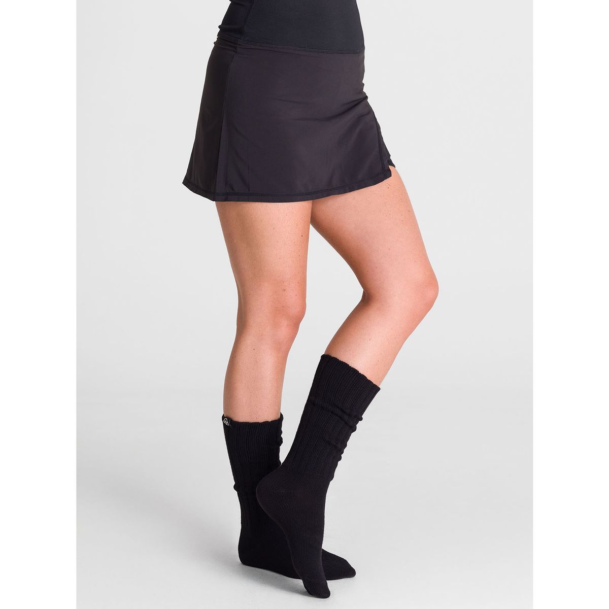 BSOUL - Calcetin Mujer Scrunck Negro BSOUL