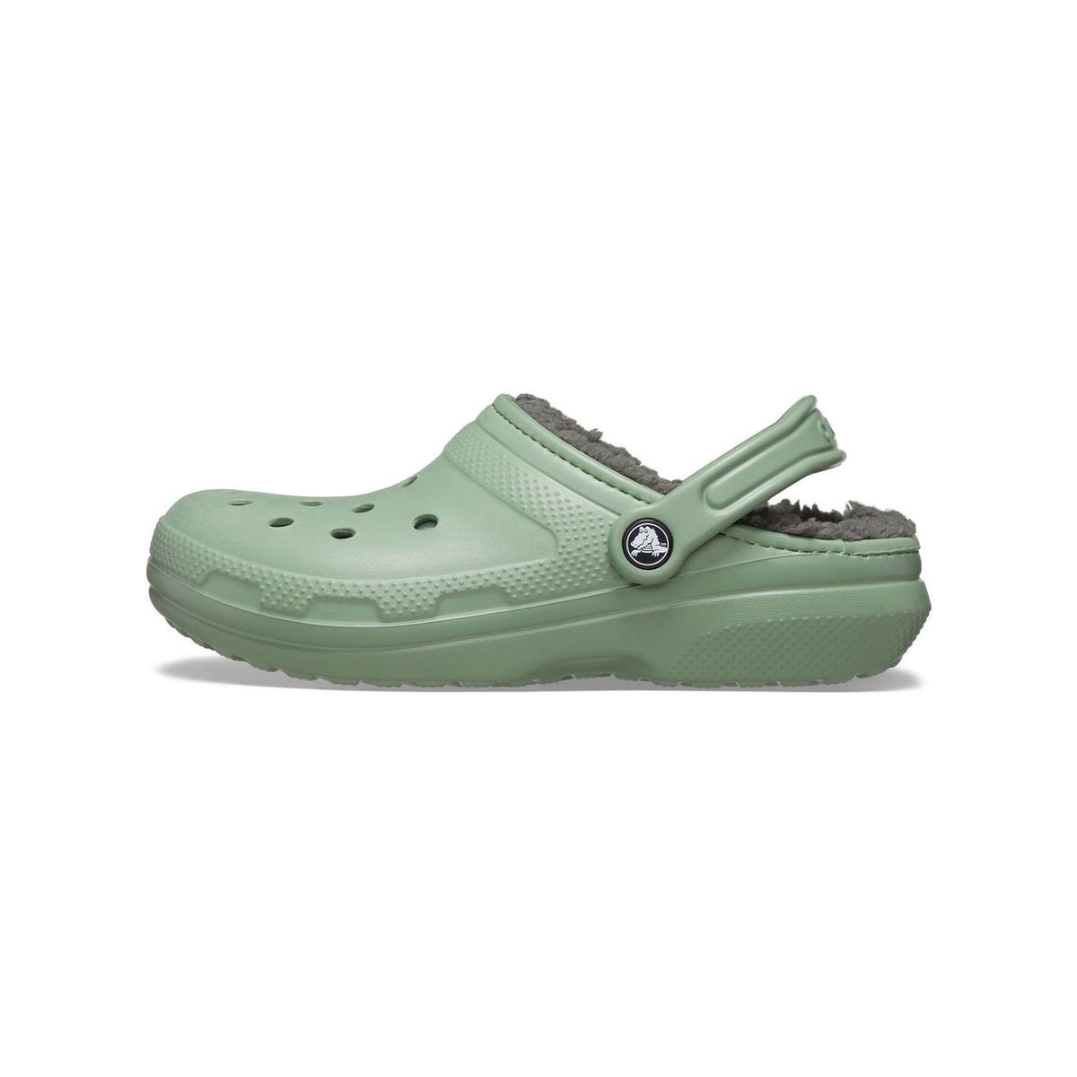 CROCS - Zueco Crocs Unisex Classic Lined Clog Verde CROCS