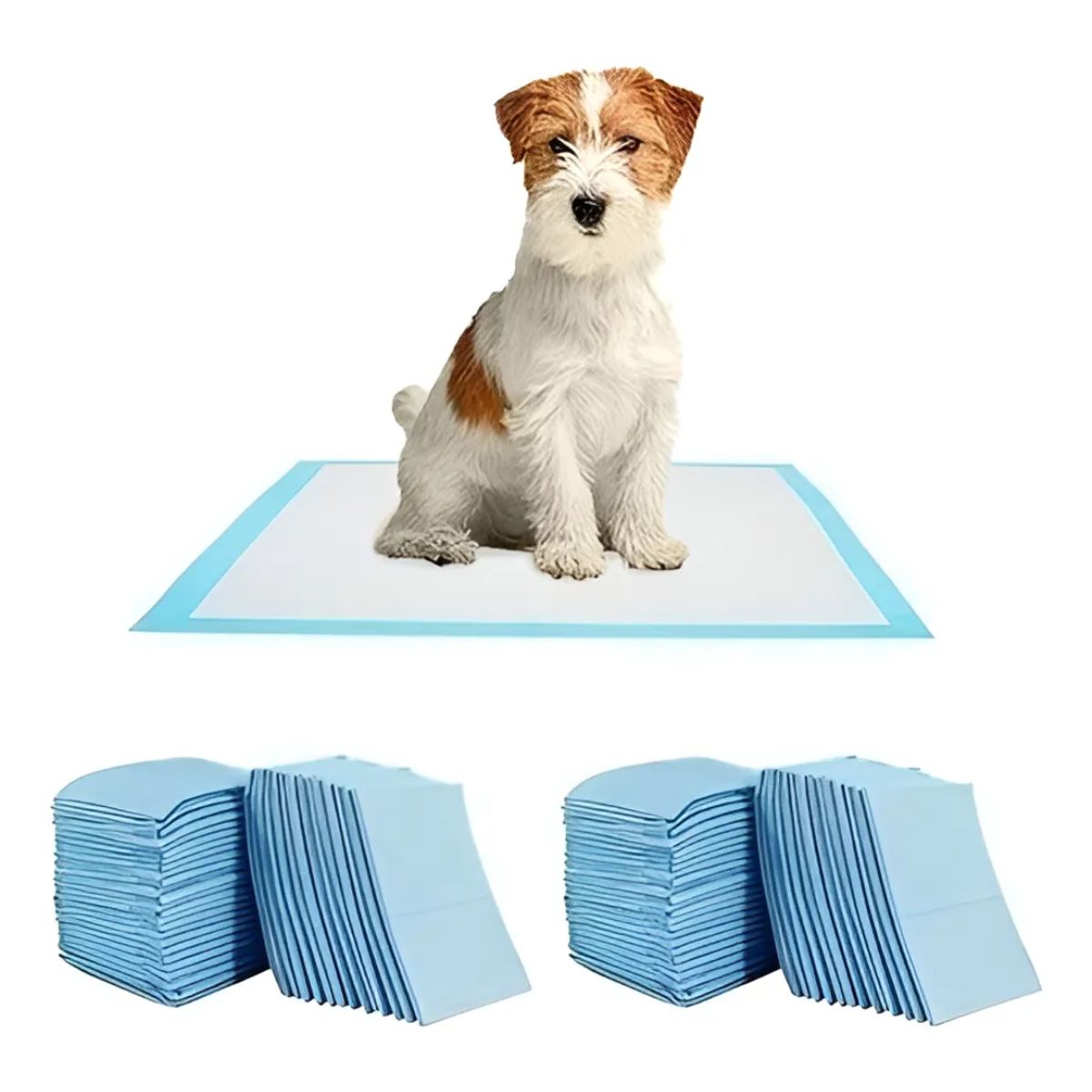 GENERICO - Pack 120 Pañales Mascotas 60cm x 60cm Perros y Gatos