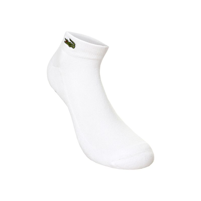 LACOSTE - Calcetin Lacoste Sport Corto Blanco Tenis Padel
