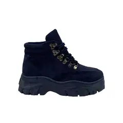 HERIEL - Zapatilla Navy Plataforma Mujer.