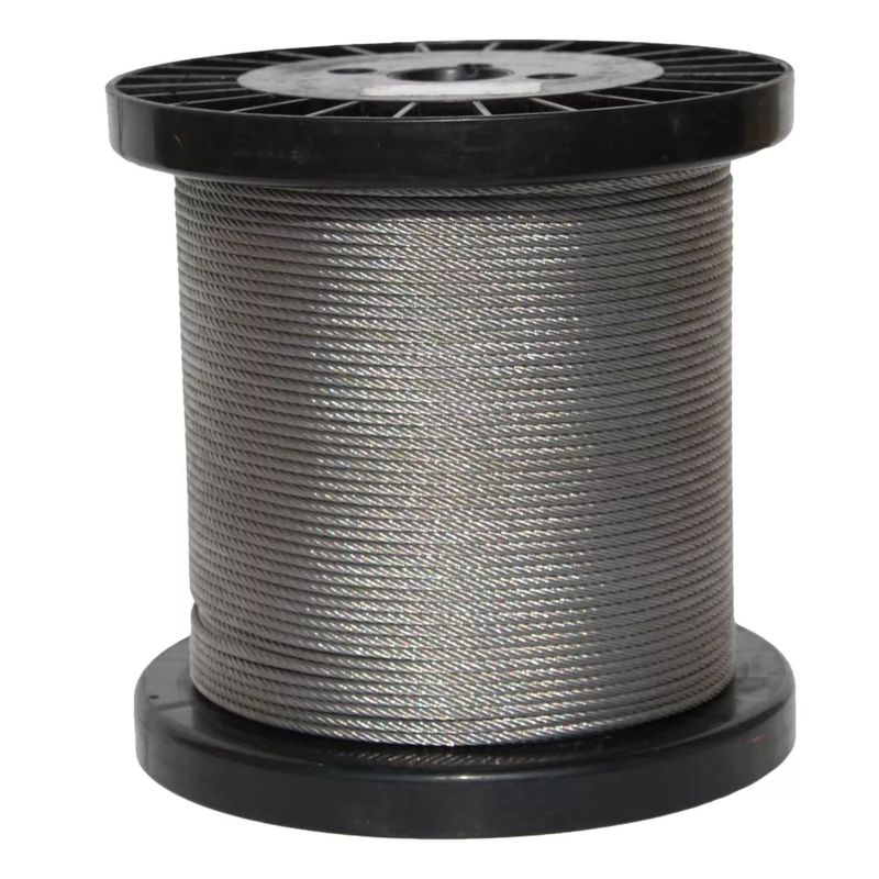DICAS - Piola De Acero Galvanizado 1 Mm 100 Metros Dicas