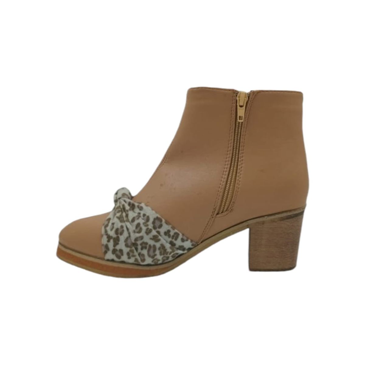 HERIEL - Botín Beige Print  Mujer