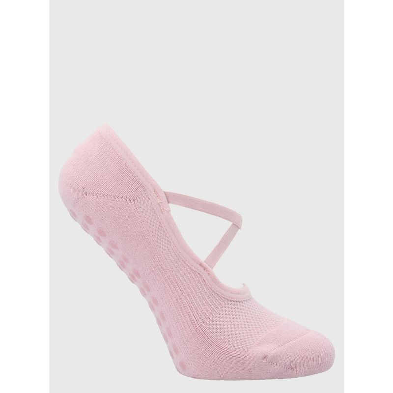 BSOUL - Calcetin Mujer Strappy Grip Rosado BSOUL