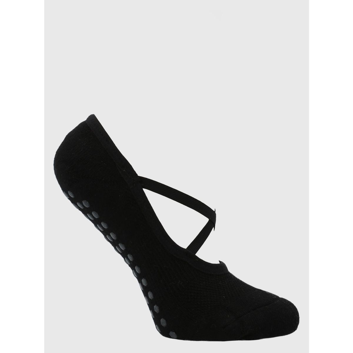 BSOUL - Calcetin Mujer Strappy Grip Negro BSOUL