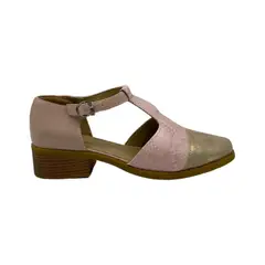 HERIEL - Zapato Rosa Bajo Mujer.