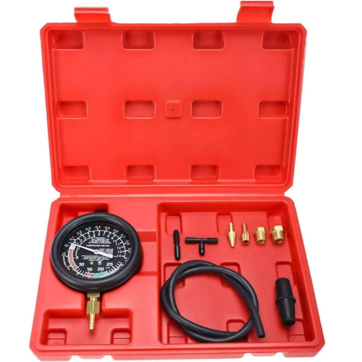 DICAS - Vacuometro Automotriz Medidor De Vacio Torxmeter