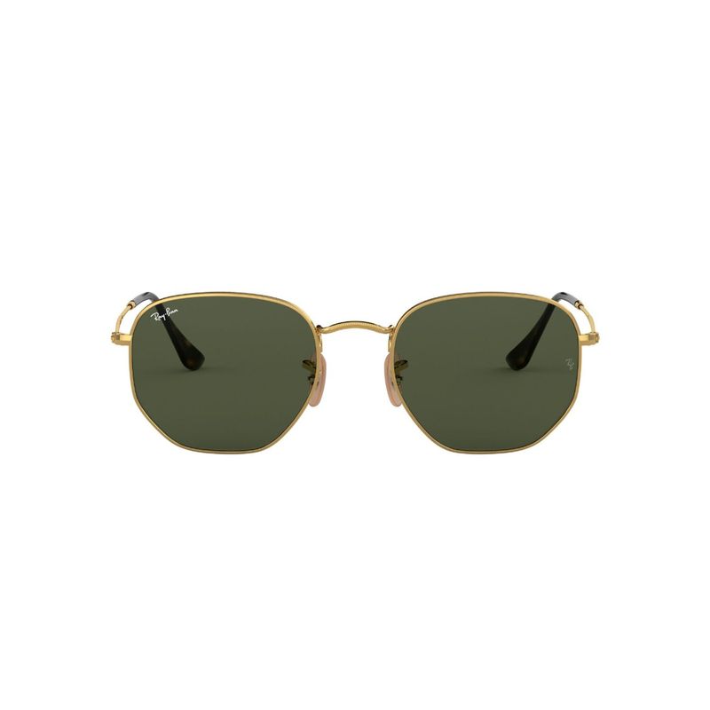 RAY BAN - Lentes de Sol RB3548 Hexagonal  Verde Dorado
