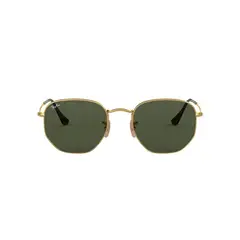 RAY BAN - Lentes de Sol RB3548 Hexagonal Verde Dorado