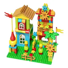 GENERICO - Juego Academia Bloques Construccion Escuela Didactico 189pcs