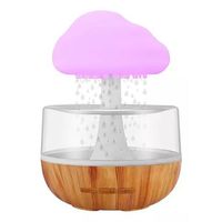 Humidificador Nube Lluvia Aire Difusor 280ml Aromaterapia