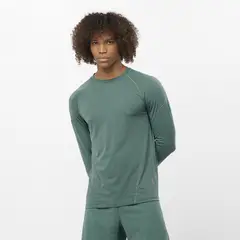 SALOMON - Polera Hombre Cross Run Ls Tee M Mu