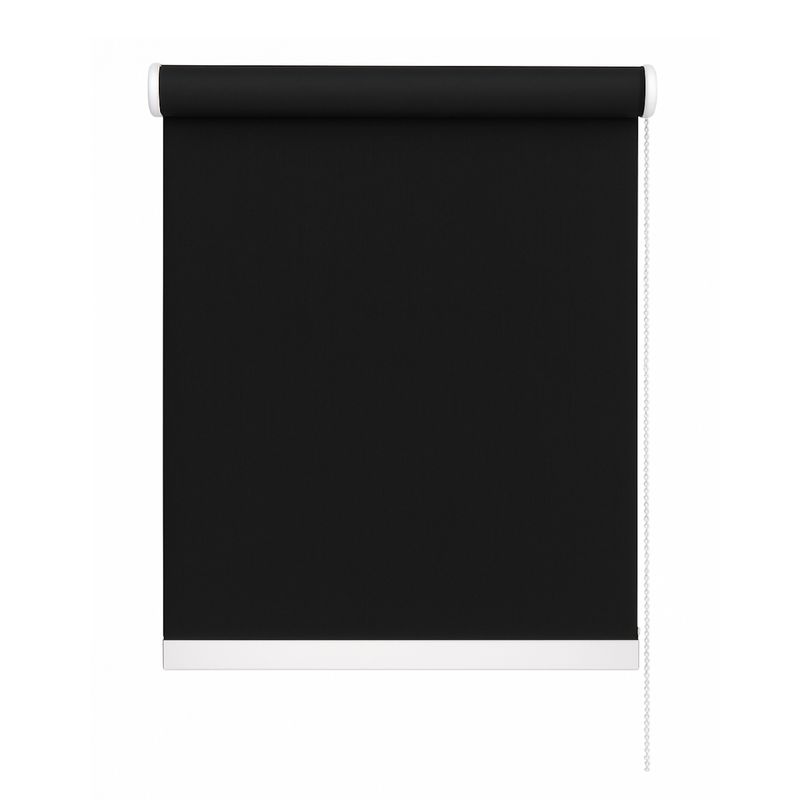 COSAS CASA - Cortina Roller Blackout Negra 080X200