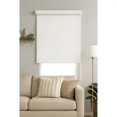COSAS CASA - Cortina Roller Blackout Blanca 120X200