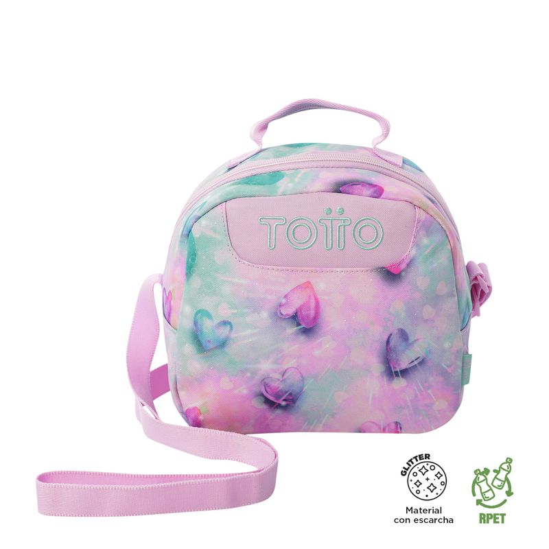 TOTTO - Lonchera Térmica Escolar Para Niña Borrador Totto
