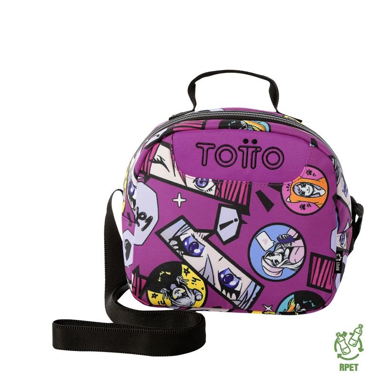 TOTTO - Lonchera Térmica Escolar Para Niña Borrador Totto