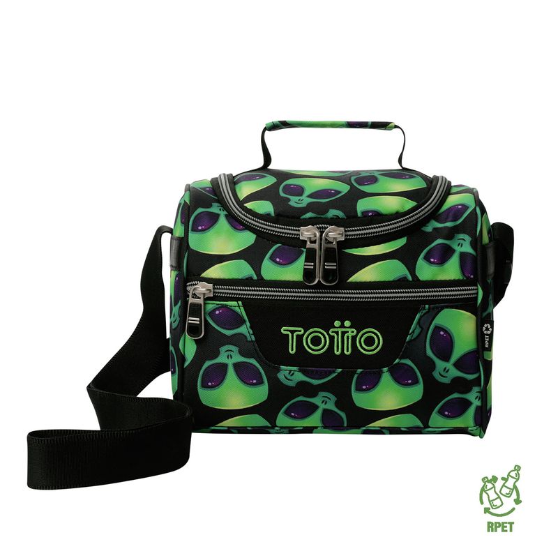 TOTTO - Lonchera Térmica Escolar Para Niño Pizarra Totto