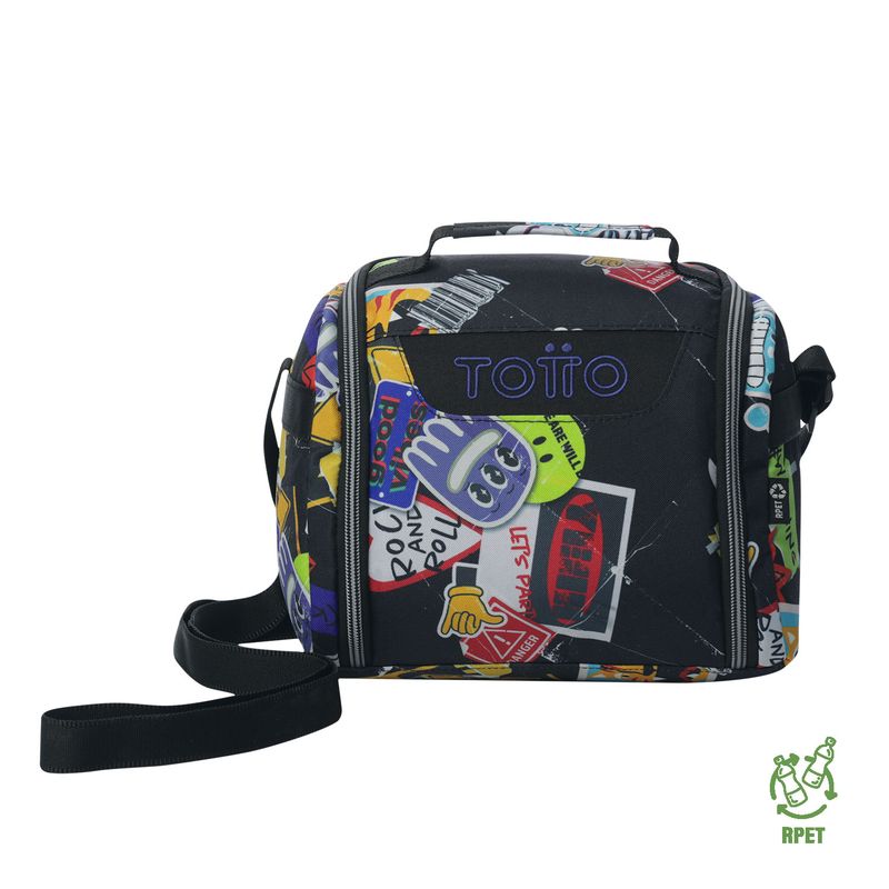 TOTTO - Lonchera Térmica Escolar Para Niño Resaltador Totto