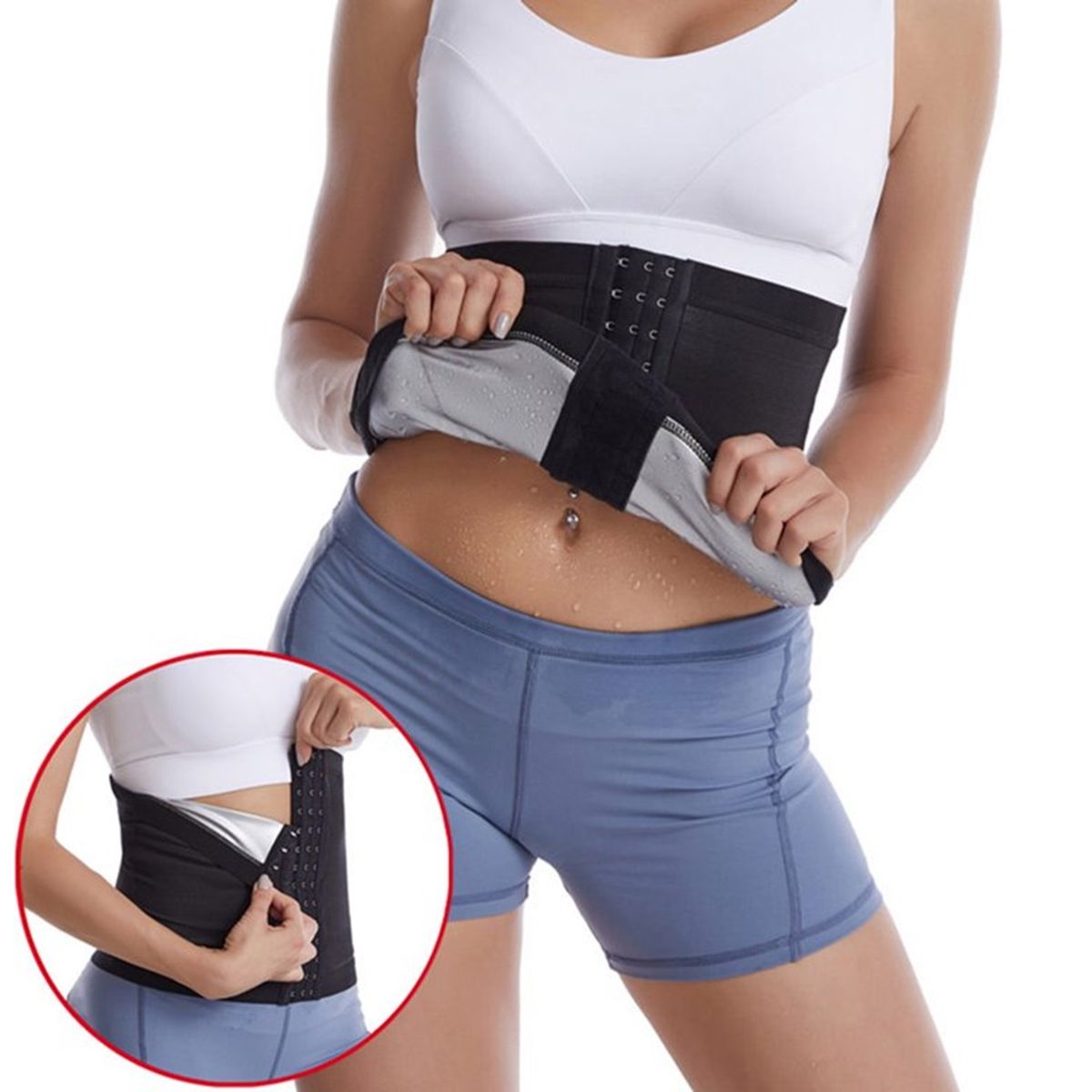 GENERICO - Faja Cinturilla Avispa Control Abdomen Reductora Modeladora