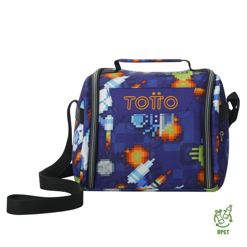 TOTTO - Lonchera Térmica Escolar Para Niño Resaltador Totto