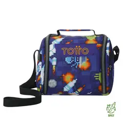 TOTTO - Lonchera Térmica Escolar Para Niño Resaltador