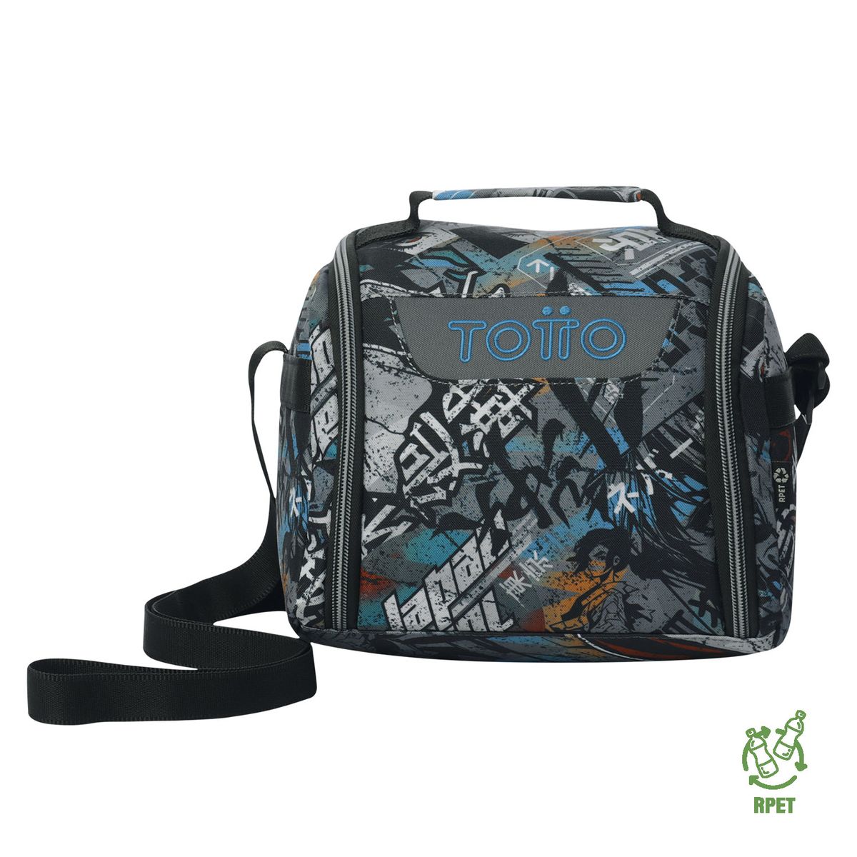 TOTTO - Lonchera Térmica Escolar Para Niño Resaltador Totto