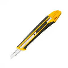 OLFA - Cuchillo Mediano Antideslizante Seguro Automático