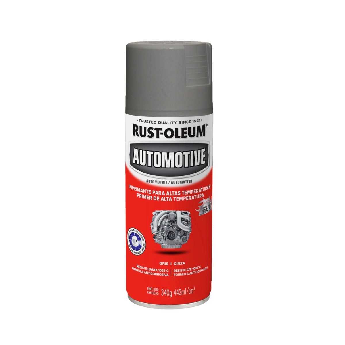 Pintura Imprimante Alta Temperatura gris Rust Oleum, marca GENERICO - Foto Principal