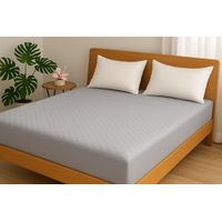 Cubrecolchon Protector Impermeable 25 Plazas king Gris