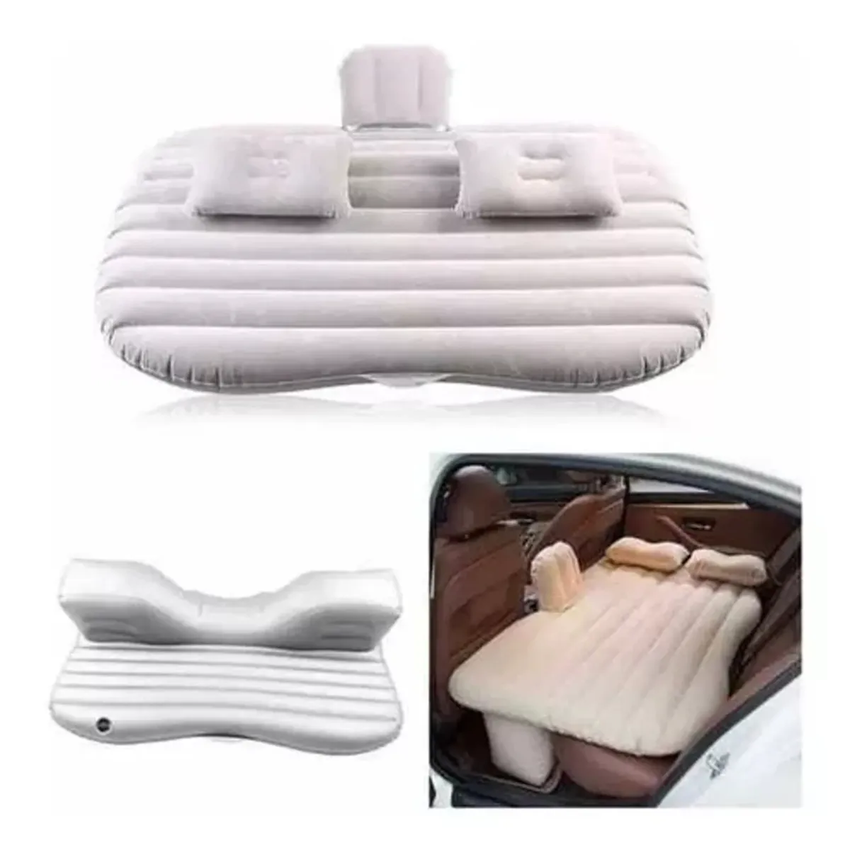 MOVI - Colchón inflable 2 plazas auto asiento trasero