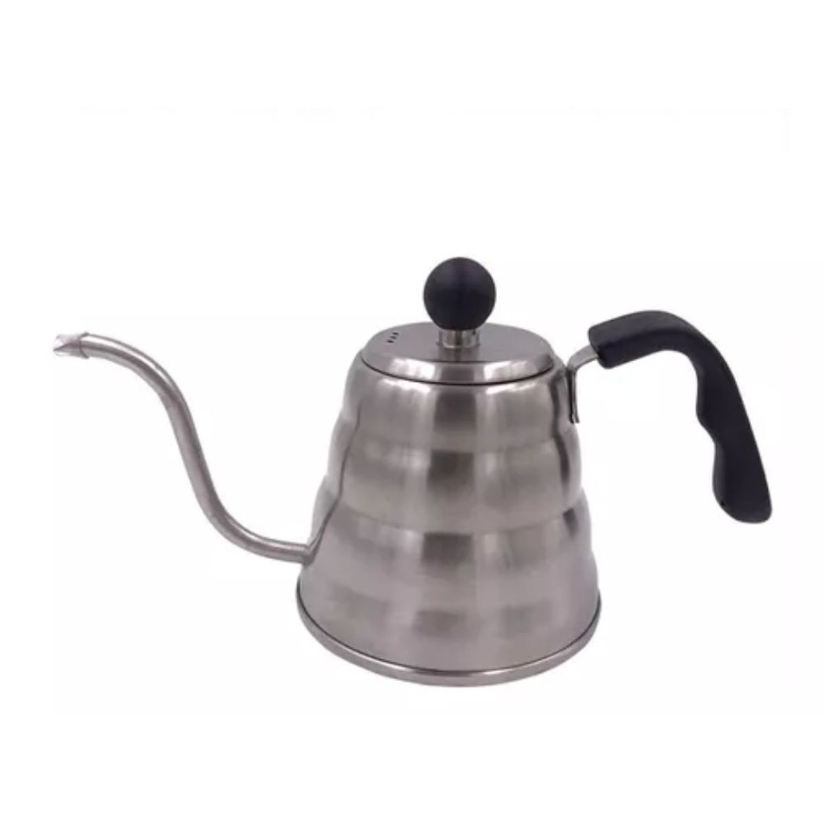 GENERICO - Tetera Cuello Cisne De Acero Inoxidable Con Capacidad De 1.2 Litros