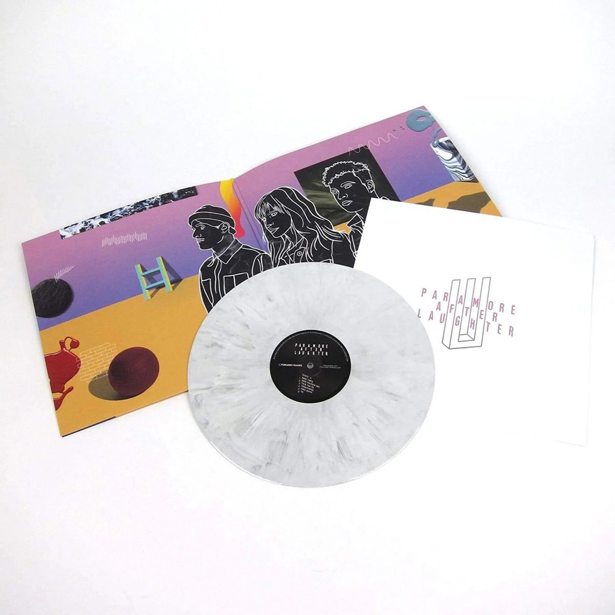 GENERICO - Paramore - After Laughter -Vinilo Black & White Marble