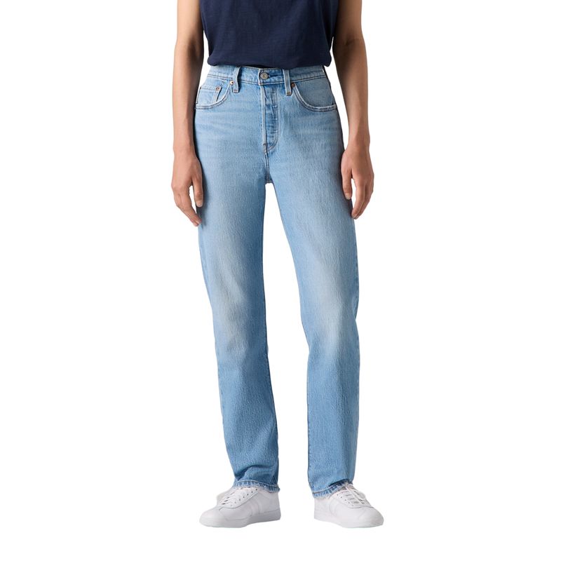 LEVIS - Jeans Mujer 501 Celeste Levis