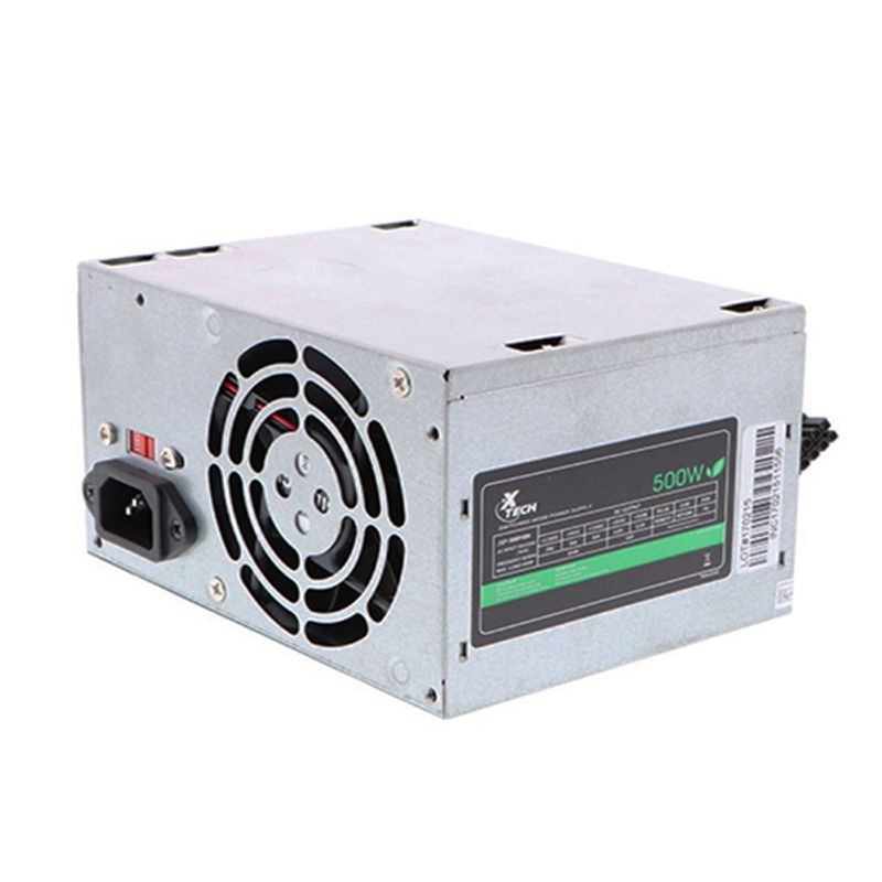 XTECH - Xtech 500W 204PiN Fuente de poder ATX W2 SATA 110220V