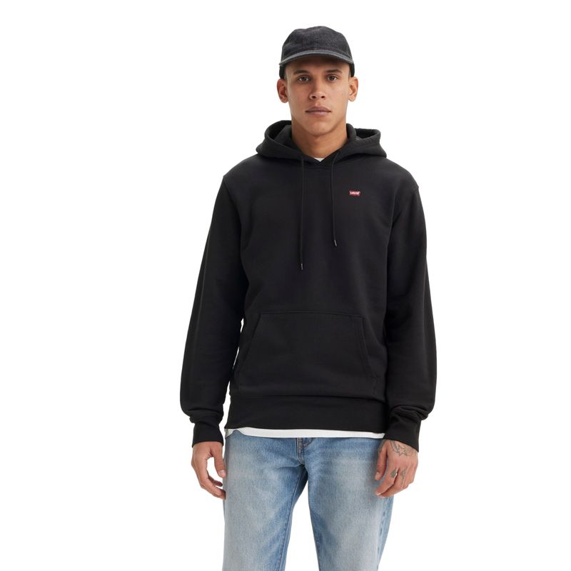 LEVIS - Polerón Hombre The Original Hoodie Negro Levis.