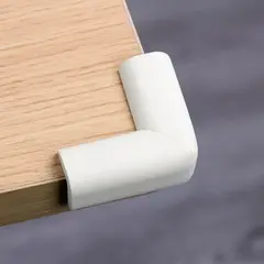 GENERICO - Set 10 unds Protector de esquina de mesa bebé de goma