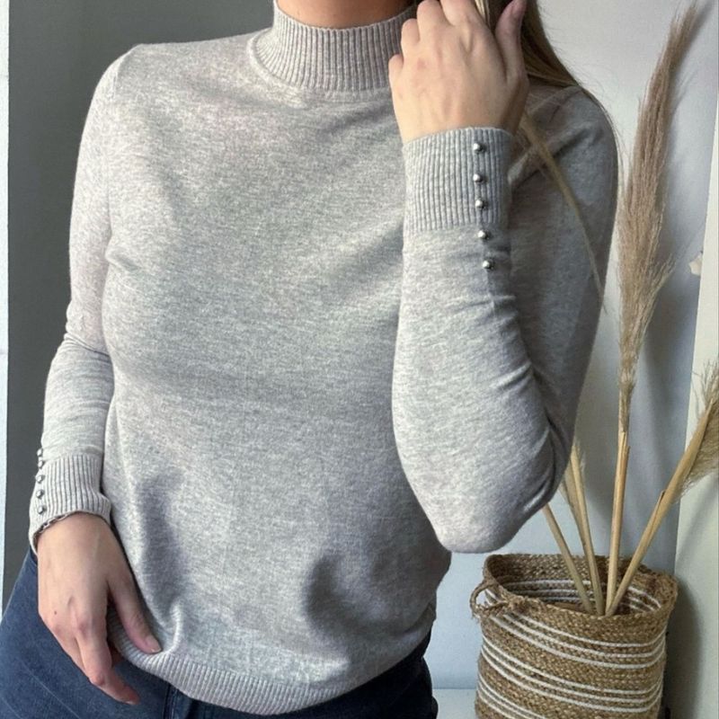 ARRAKASTA - Sweater de cuello alto