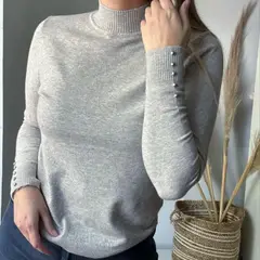 ARRAKASTA - Sweater de cuello cerrado.