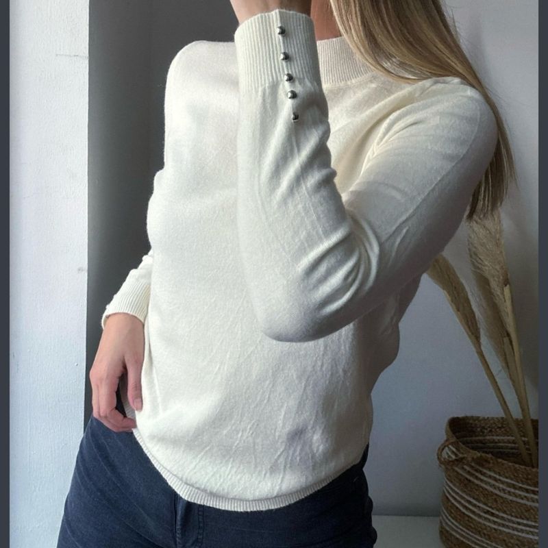ARRAKASTA - Sweater de cuello cerrado.