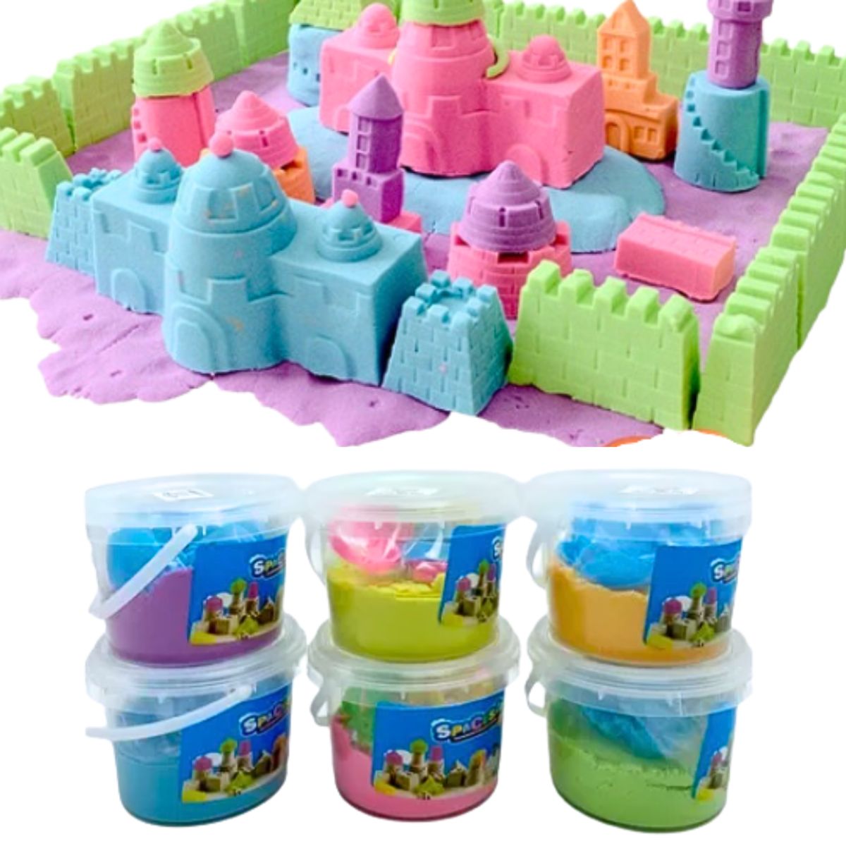 GENERICO - Arena Mágica Con Moldes Juguete