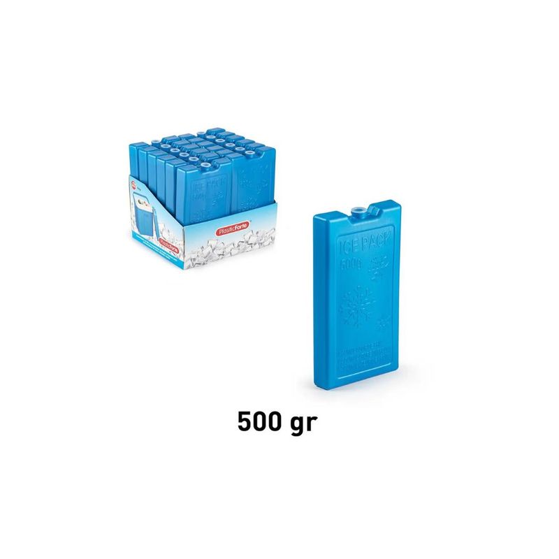 GENERICO - ACUMULADOR DE FRIO 500G AZUL METALIZADO.