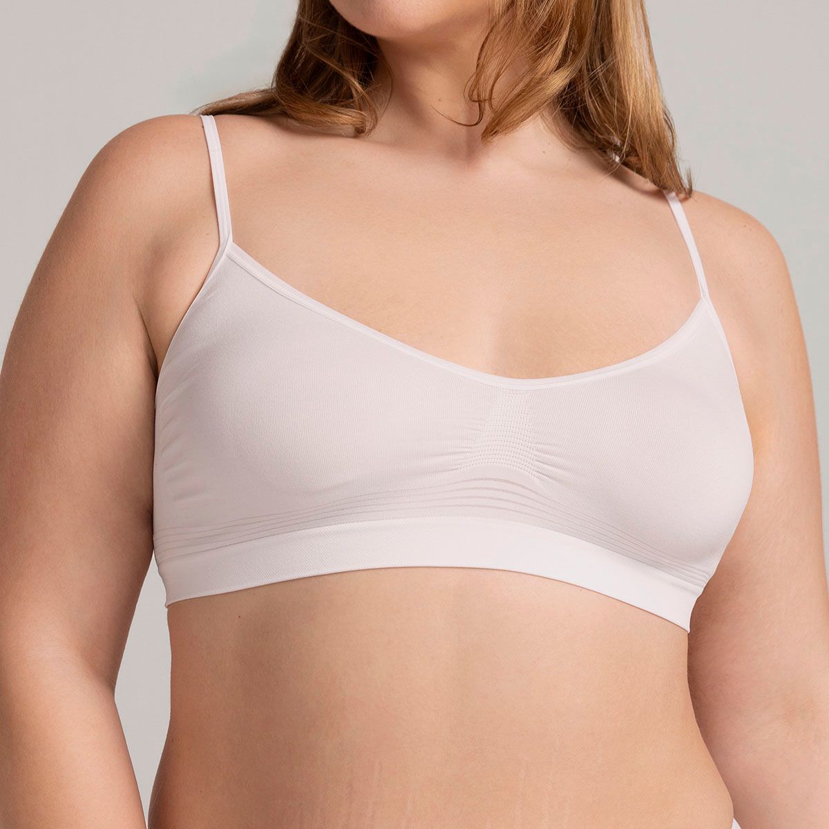 MONARCH - Pack Sostén Basic Seamless Blanco Monarch