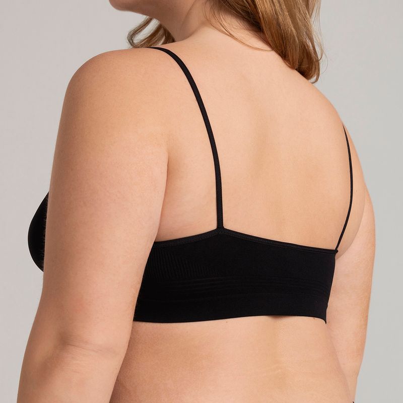 MONARCH - Pack Sostén Basic Seamless Negro Monarch