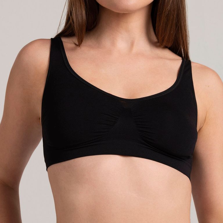 Pack Sosten Basic Ancho Seamless Negro Negro S/M