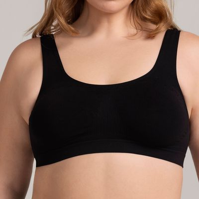Imagen 1 del producto Sostén Basic Confort Seamless Negro