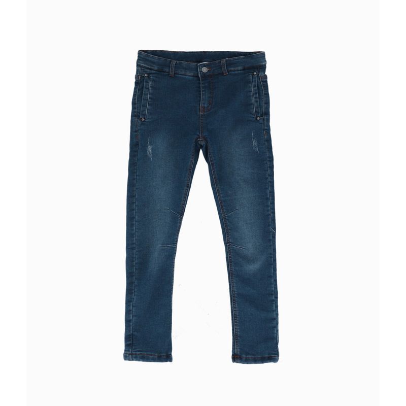 BLACK AND BLUE - Jeans niño pitillo denim azul Black and Blue
